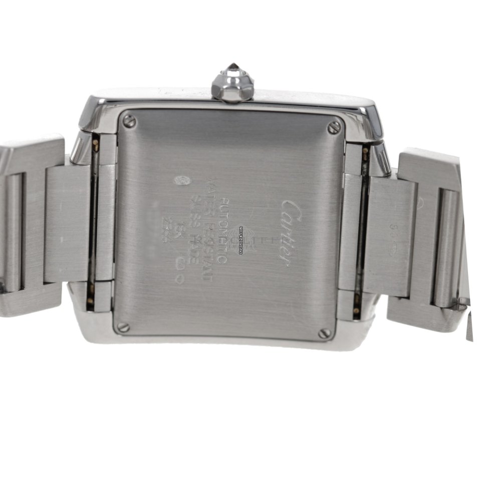 Cartier Tank Francaise Mens watch Unisex Automatic White gold 2366 7