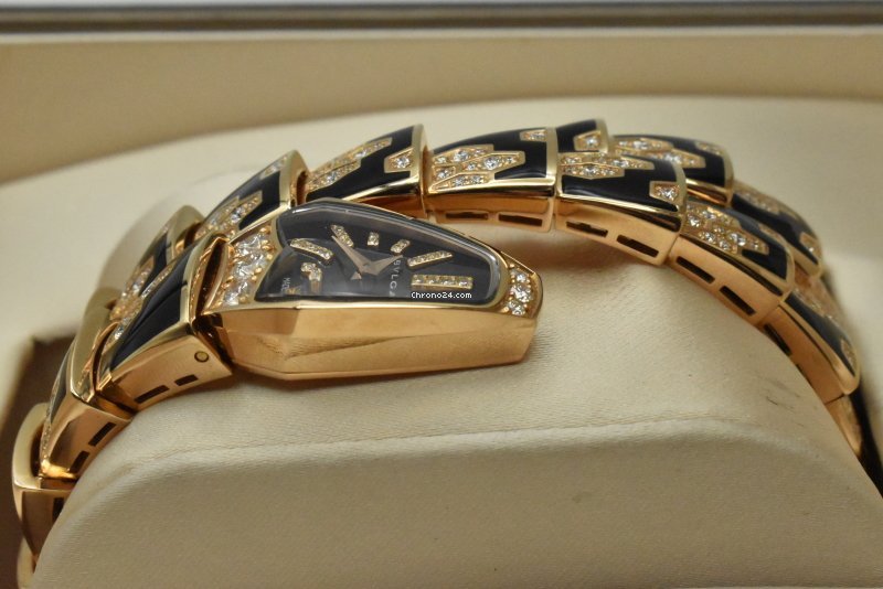 Bulgari Serpenti Womens watch Quartz Rose gold 101986 7