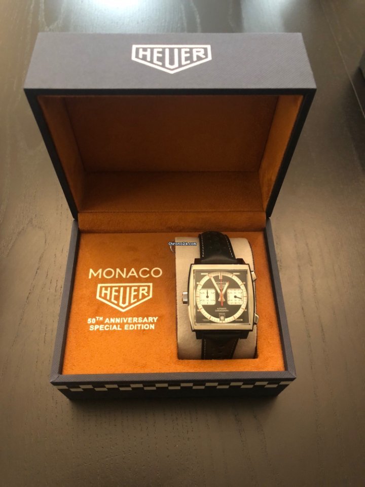 TAG Heuer Monaco Mens watch Unisex Automatic Steel CAW211Y.FC6469 7