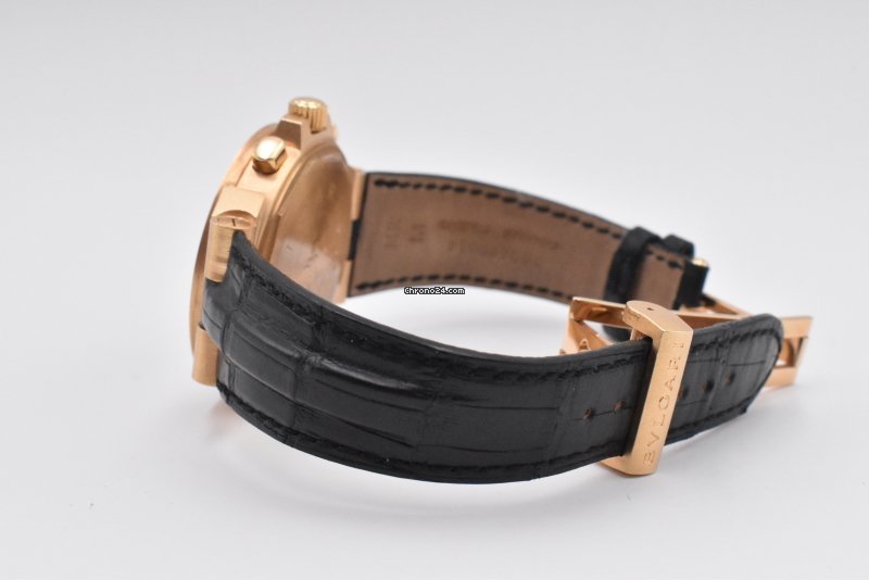Bulgari Diagono Mens watch Unisex Automatic Yellow gold CH.40.G.TA 7