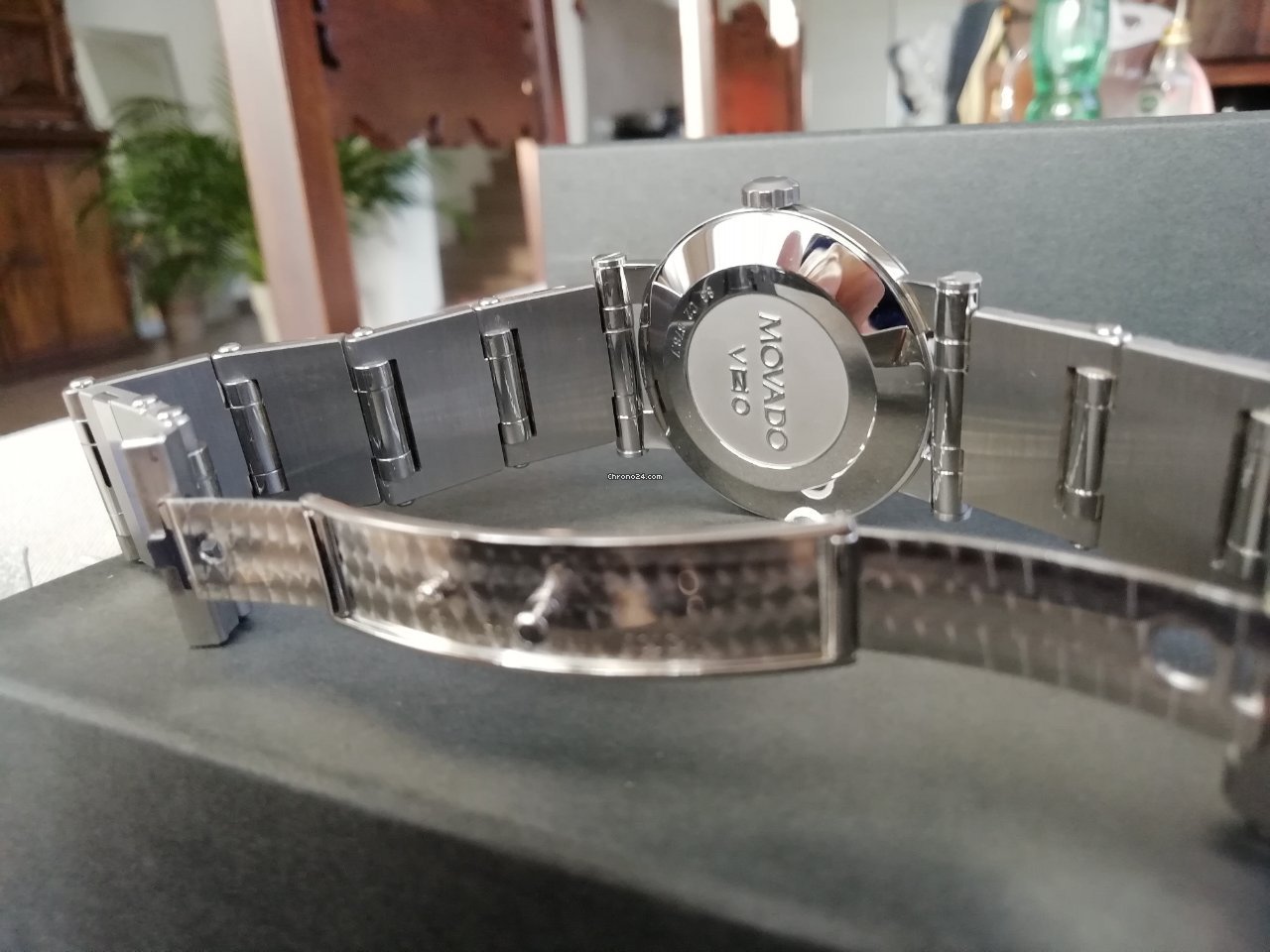 Movado Vizio Mens watch Unisex Quartz Steel 83 C2 878.7 7