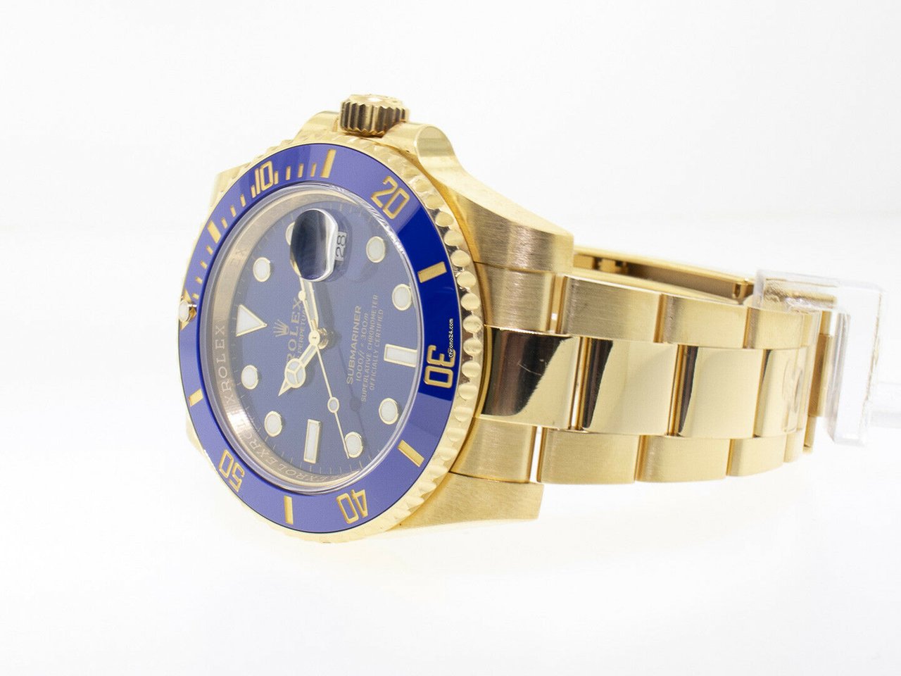 Rolex Submariner Date Mens watch Unisex Yellow gold Automatic 116618BL 7