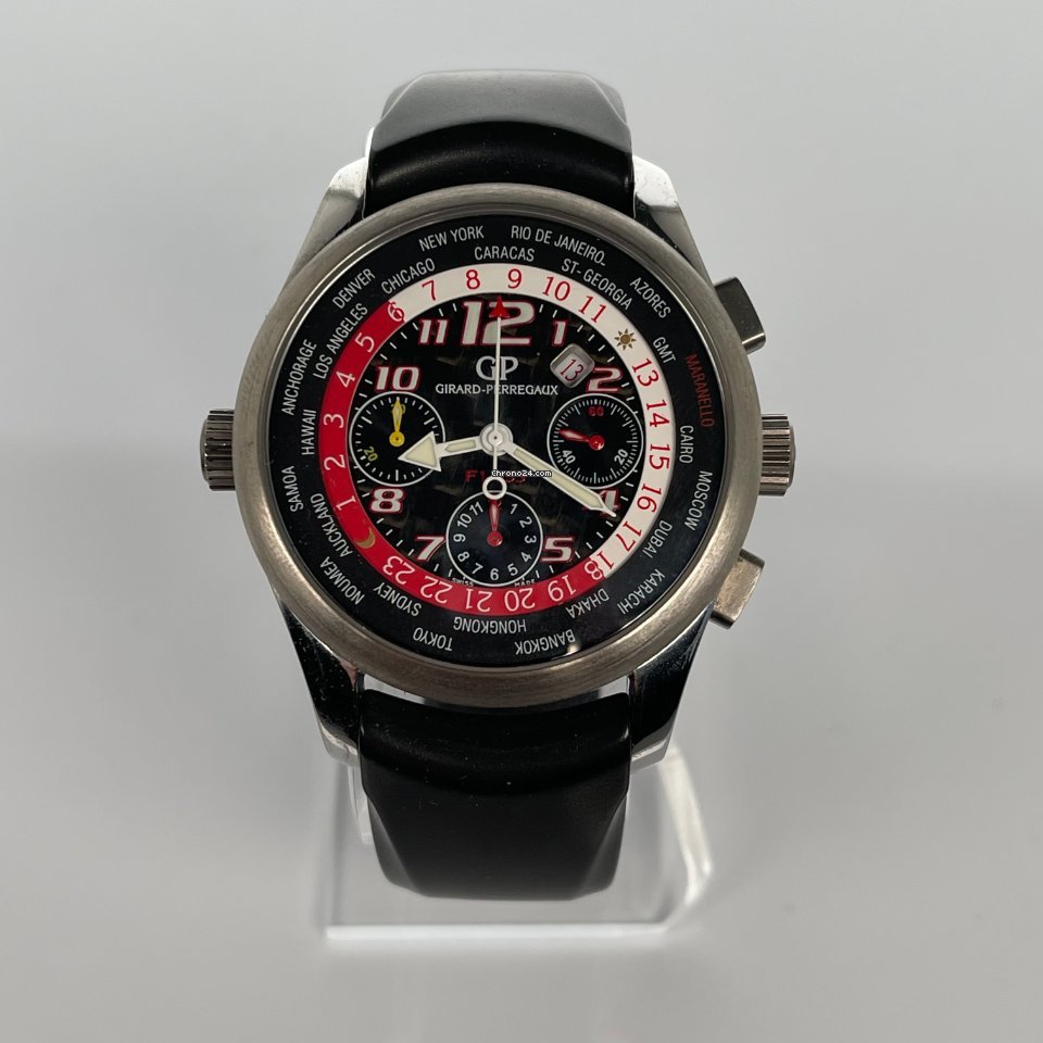 Girard Perregaux WW.TC Mens watch Unisex Automatic Titanium 49800-22-611-FK6A 7