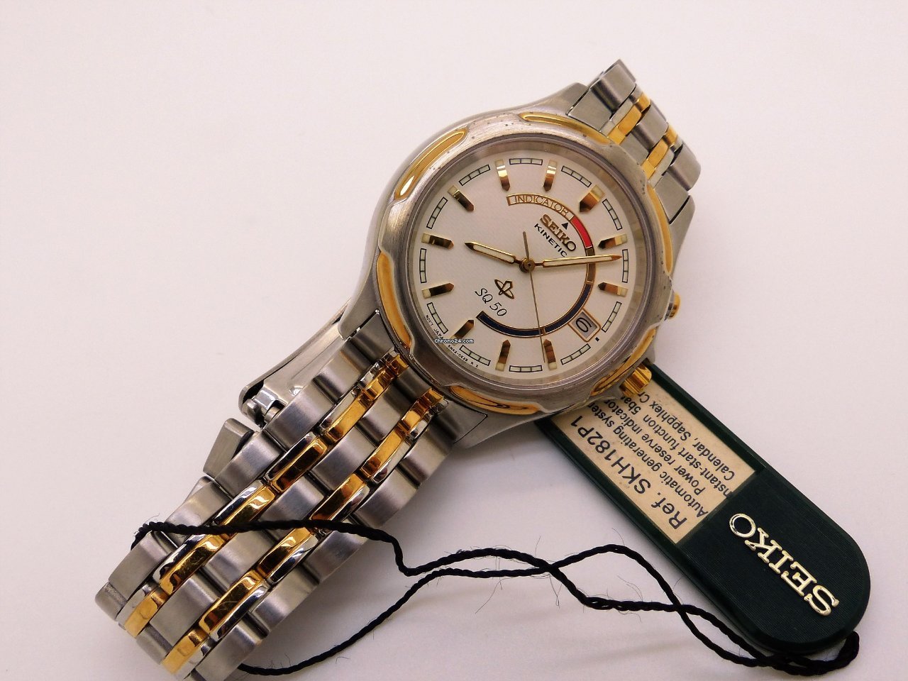 Seiko Kinetic Mens watch Unisex Quartz Steel SKH181P1 7