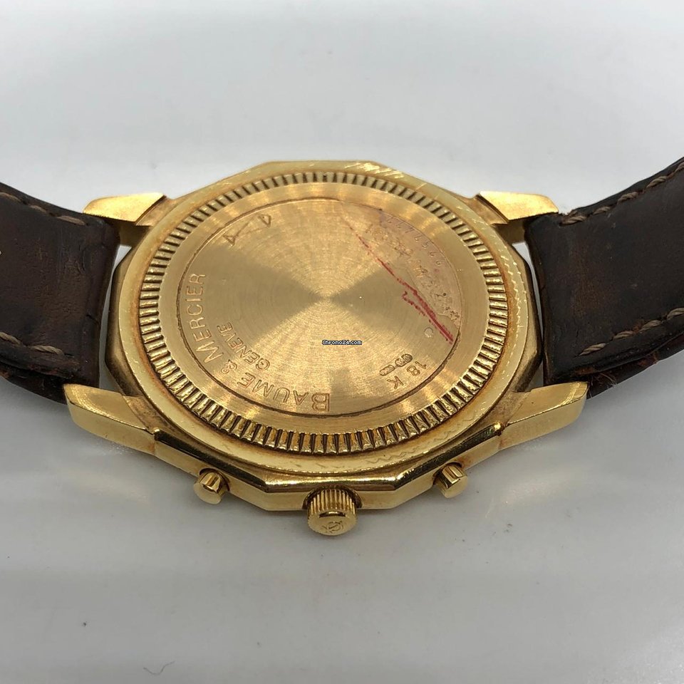 Baume & Mercier Riviera Mens watch Unisex Quartz Yellow gold MV045041 7