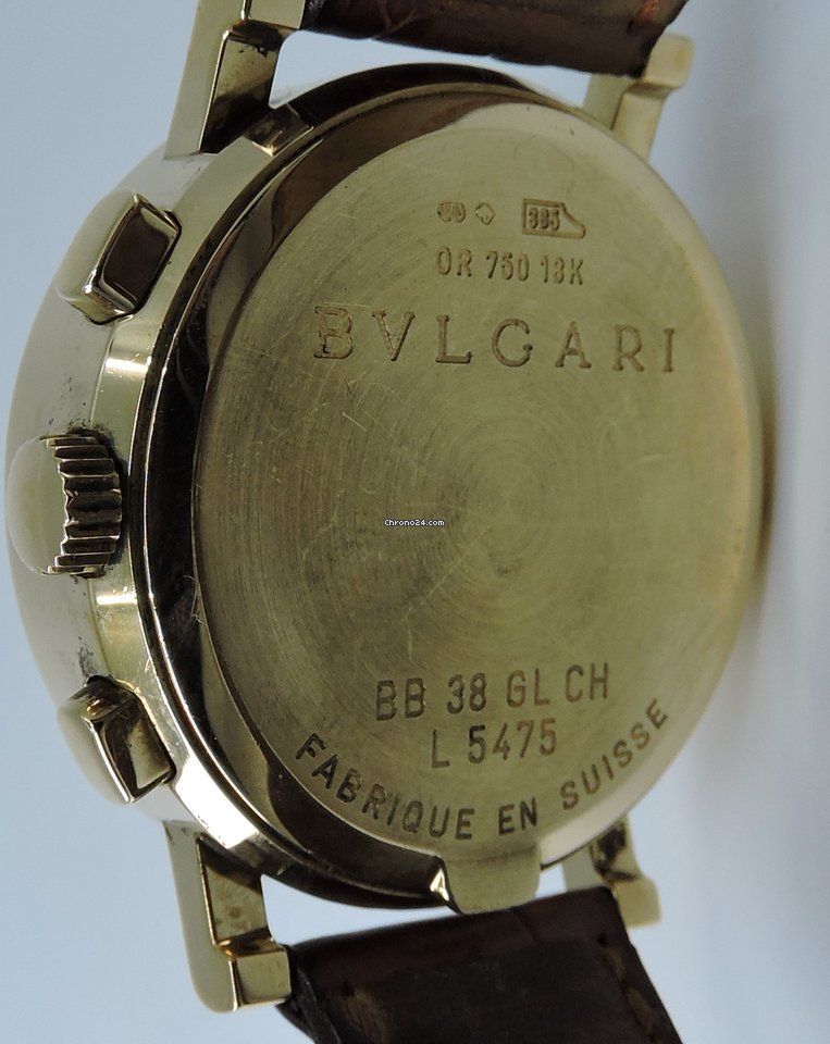 Bulgari Bulgari Mens watch Unisex Automatic Yellow gold BB38GLCH 7