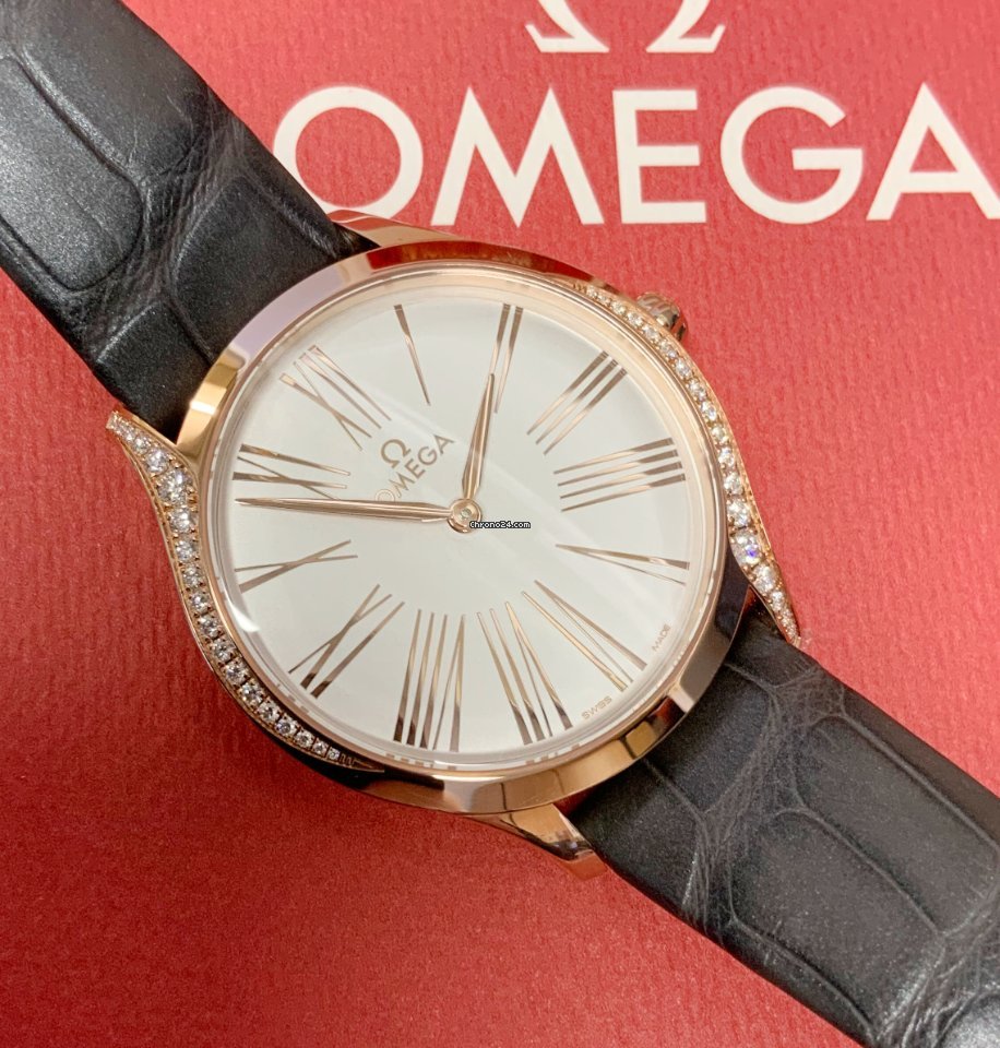 Omega De Ville Tresor Womens watch Quartz Rose gold 428.58.36.60.02.001 7