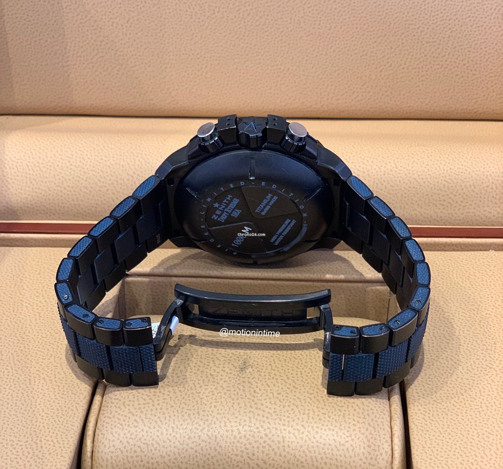 Zenith Defy El Primero Mens watch Unisex Automatic Titanium 96.0529.4021 51.M533 7