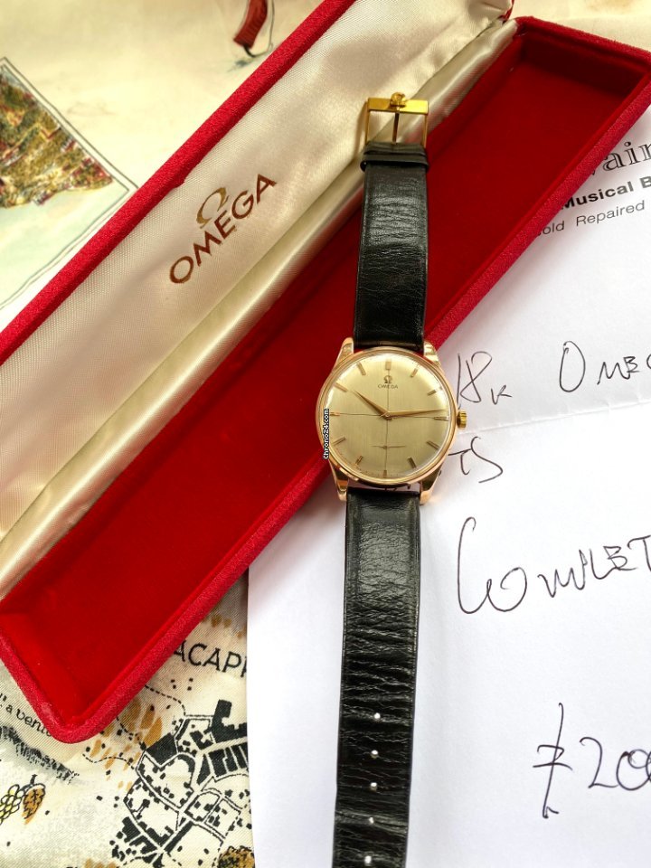 Omega De Ville Tresor Mens watch Unisex Manual winding Yellow gold TR|SOR ref:2896 7