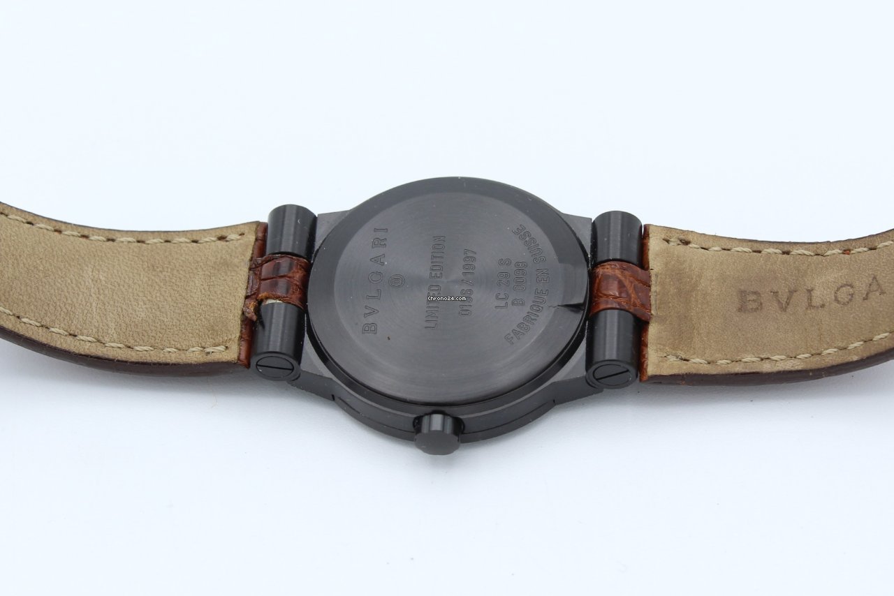 Bulgari Diagono Mens watch Unisex Quartz Steel LC29SG 7