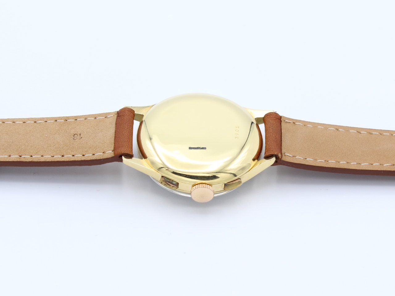 Baume & Mercier Mens watch Unisex Manual winding Yellow gold 3901 7