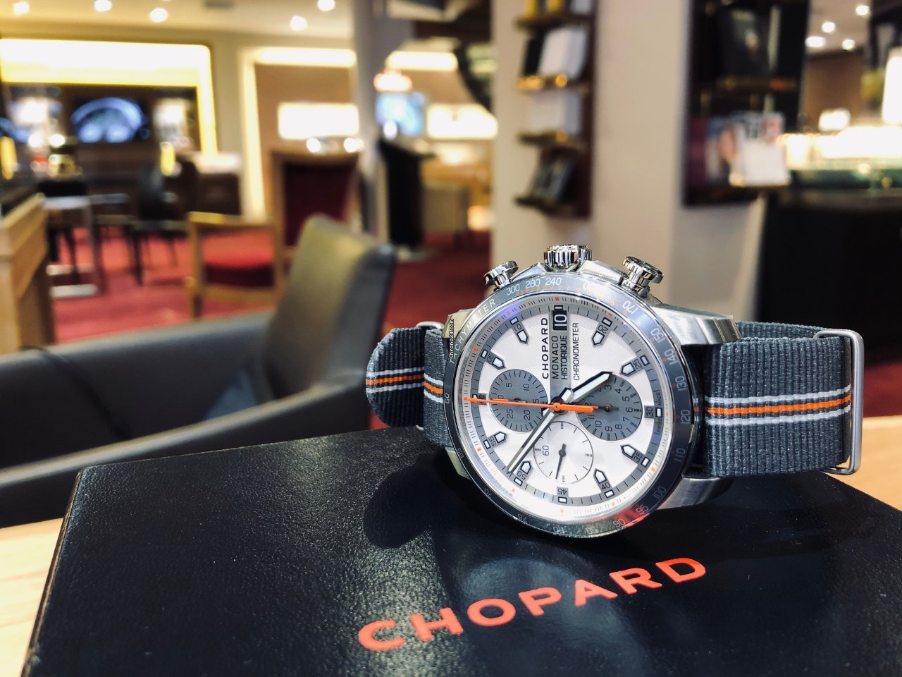 Chopard Grand Prix de Monaco Historique Mens watch Unisex Automatic Titanium 168570-3002 7