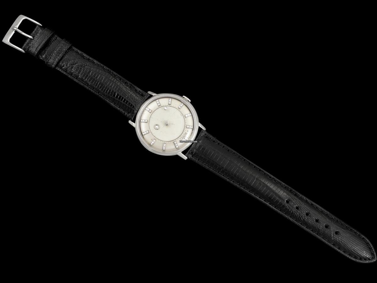 Jaeger-LeCoultre Mens watch Unisex Manual winding White gold 7119 7