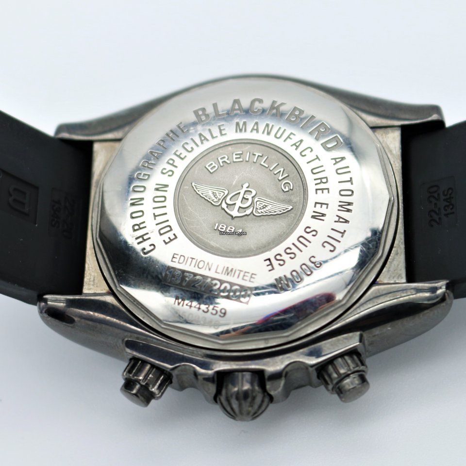 Breitling Blackbird Mens watch Unisex Automatic Steel M44359 7