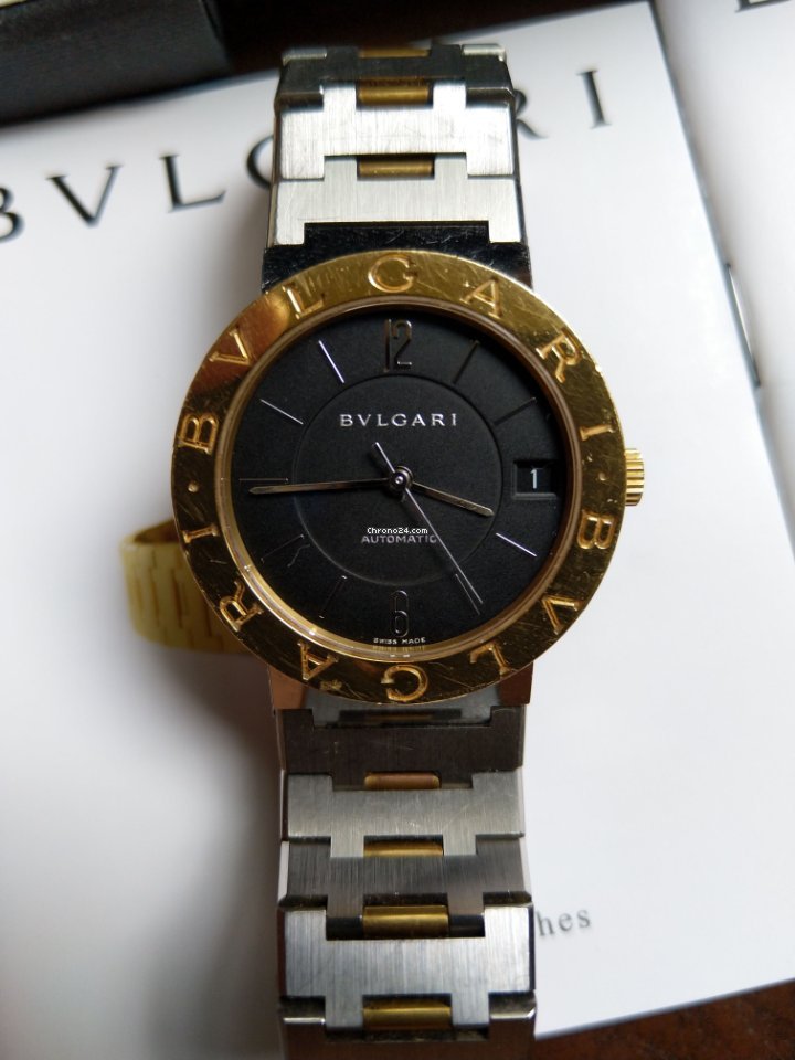 Bulgari Bulgari Mens watch Unisex Automatic Gold Steel BB 33 SG AUTO 7