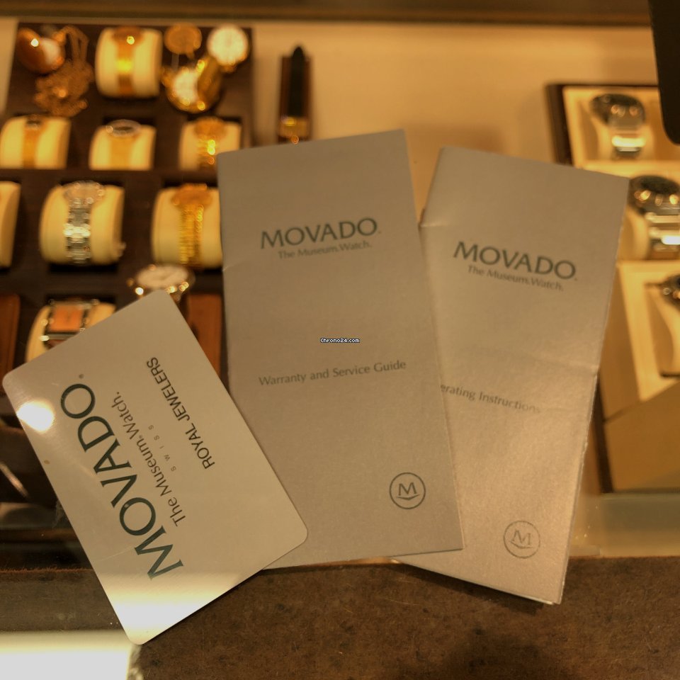 Movado Mens watch Unisex Quartz Steel 0605619 7