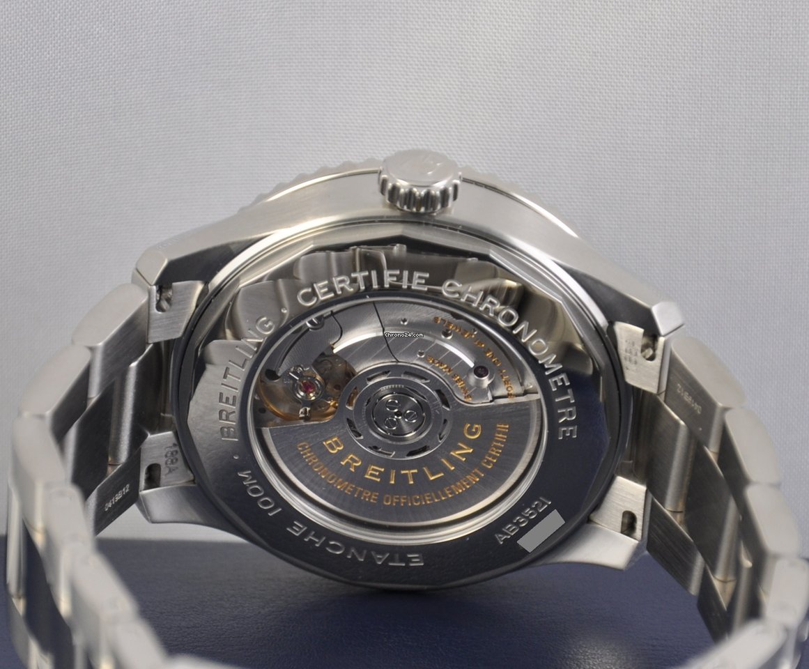 Breitling Aviator 8 Mens watch Unisex Automatic Steel AB3521U41B1A1 7