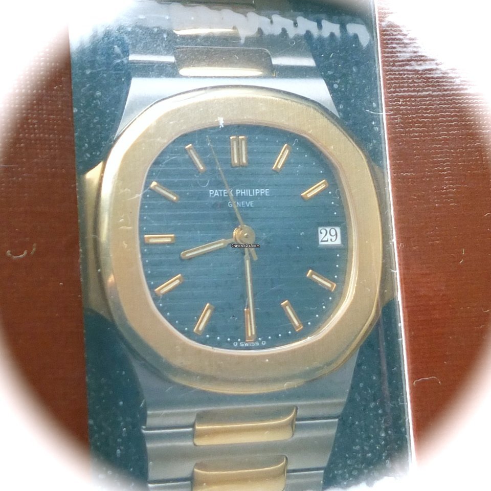 Patek Philippe Nautilus Mens watch Unisex Automatic Gold Steel 3800 1 Nautilus B&P G1belin Full Set Sofort 7