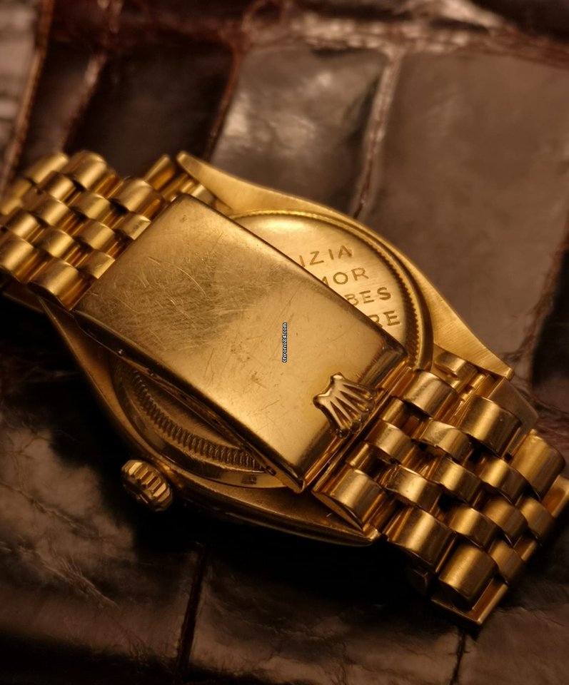 Rolex Datejust Turn-O-Graph Yellow gold Automatic 6309 7