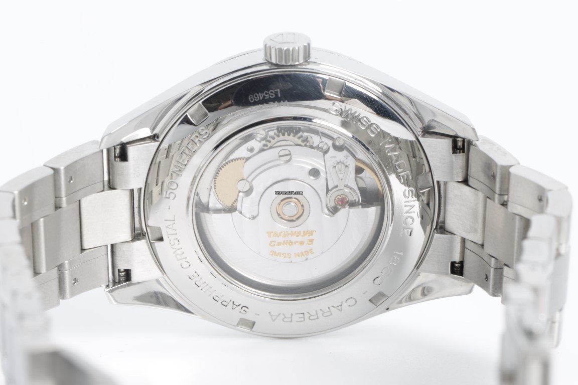 TAG Heuer Carrera Calibre 5 Mens watch Unisex Automatic Steel WV211A-0 7