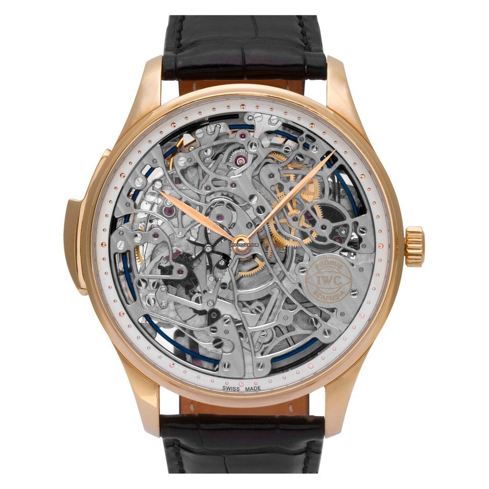 IWC Portuguese Minute Repeater Mens watch Unisex Manual winding Rose gold IW524101 7