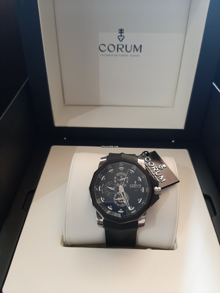 Corum Admirals Cup Seafender Tides 48 Mens watch Unisex Automatic Titanium 277.931.06 0371 AN52 7