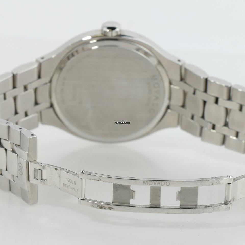 Movado Mens watch Unisex Quartz Steel 01.1.14.1085 7