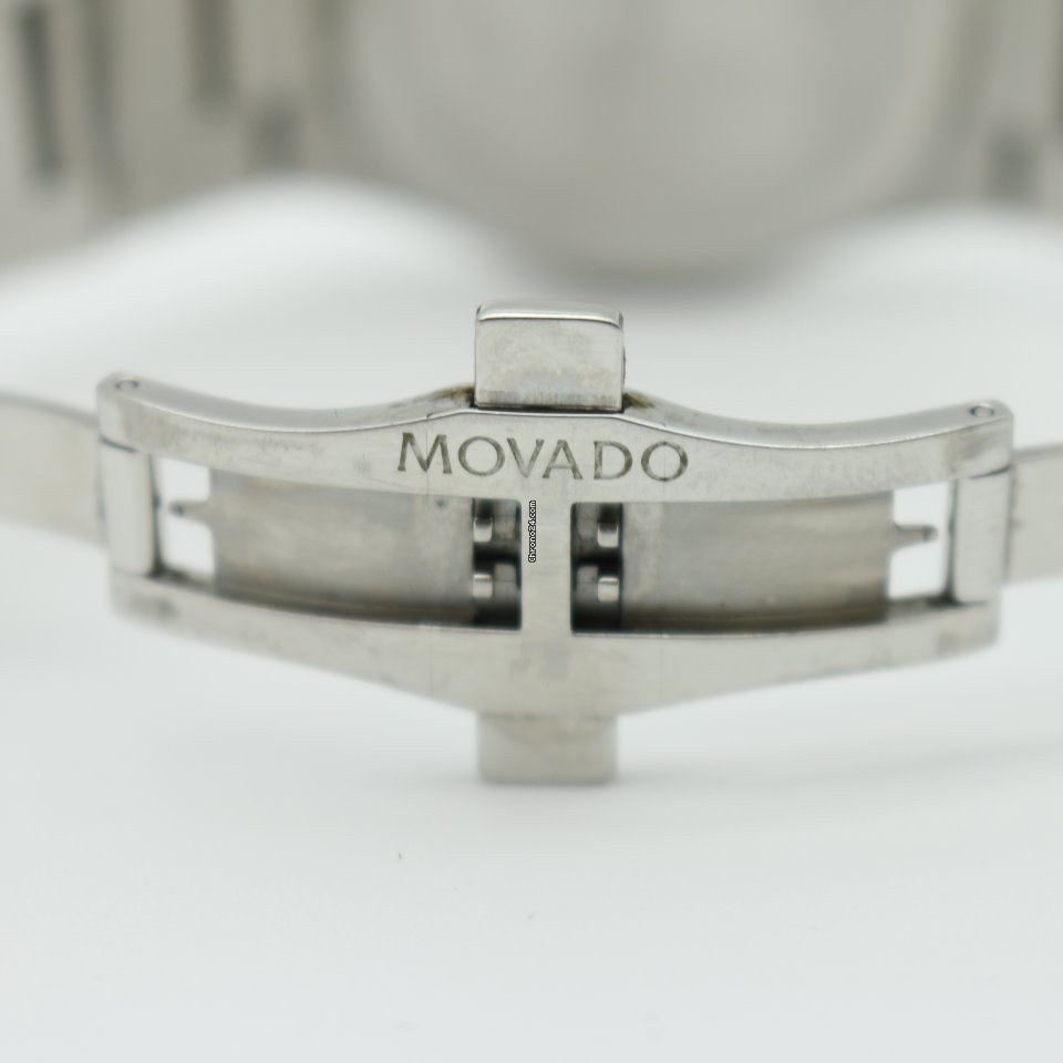 Movado Mens watch Unisex Quartz Steel Movado Luno 7