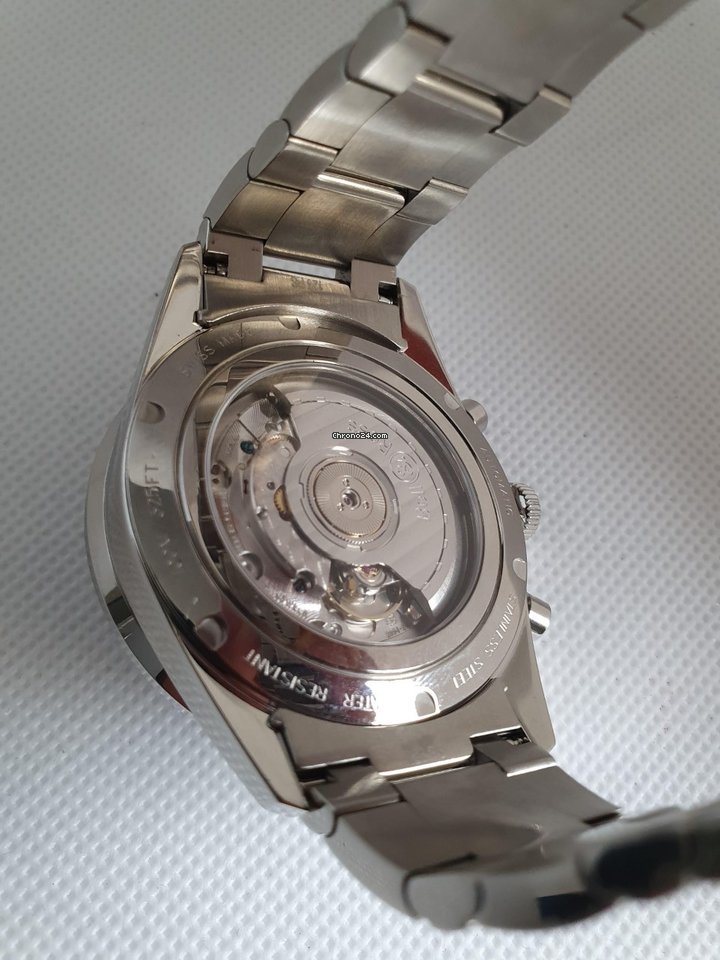 Bell & Ross BR V1 Mens watch Unisex Automatic Steel BRV126-BL-BE SST 7