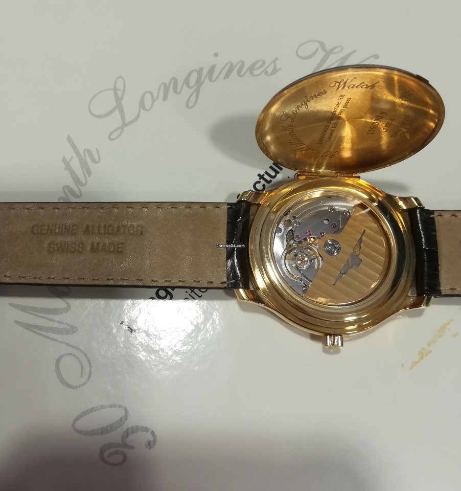 Longines Mens watch Unisex Automatic Yellow gold L2.630.6 7