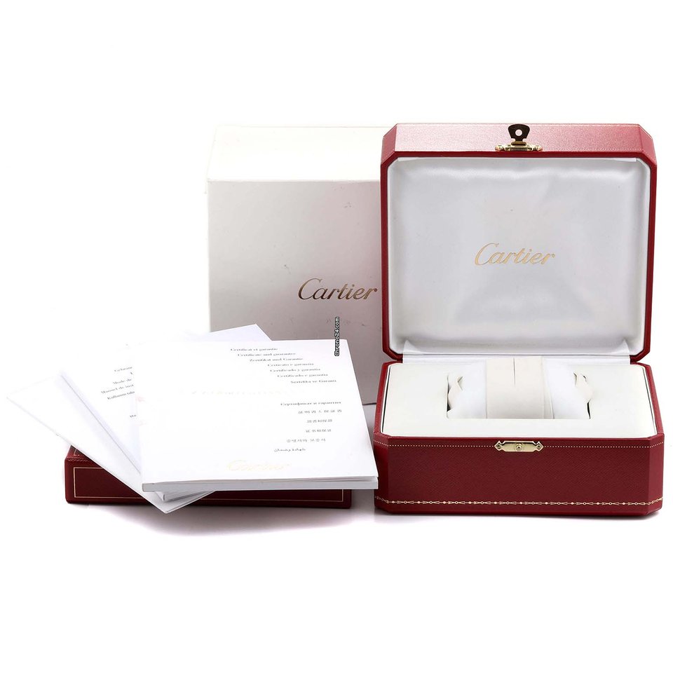Cartier Tank Anglaise Womens watch Quartz White gold WT100015 7