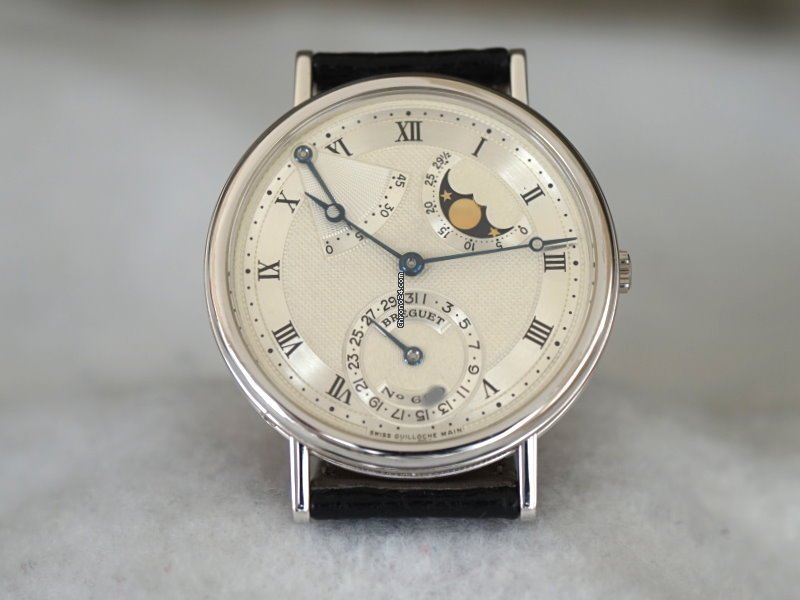 Breguet Classique Mens watch Unisex Manual winding White gold 3130BB 11 986 7