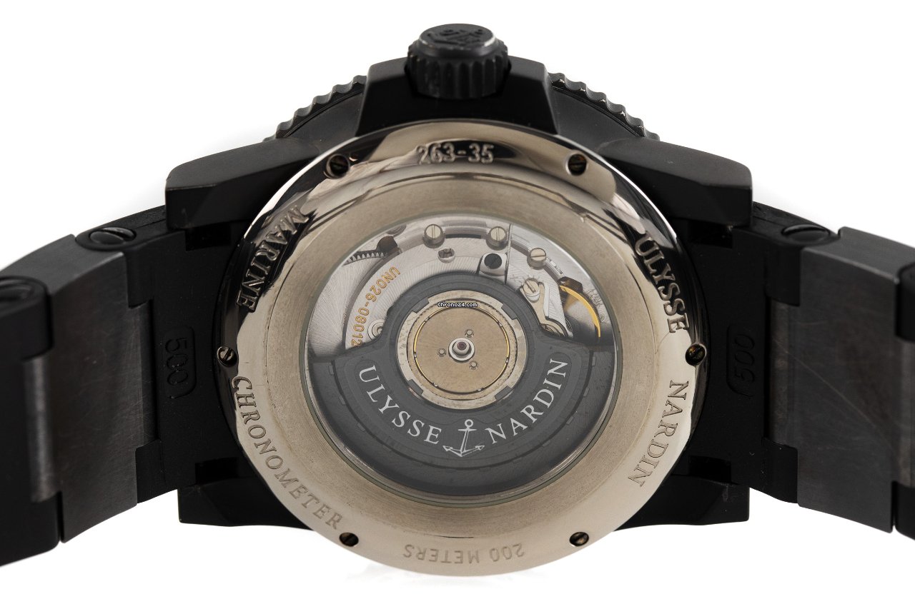 Ulysse Nardin Mens watch Unisex Automatic Steel 263-35 7