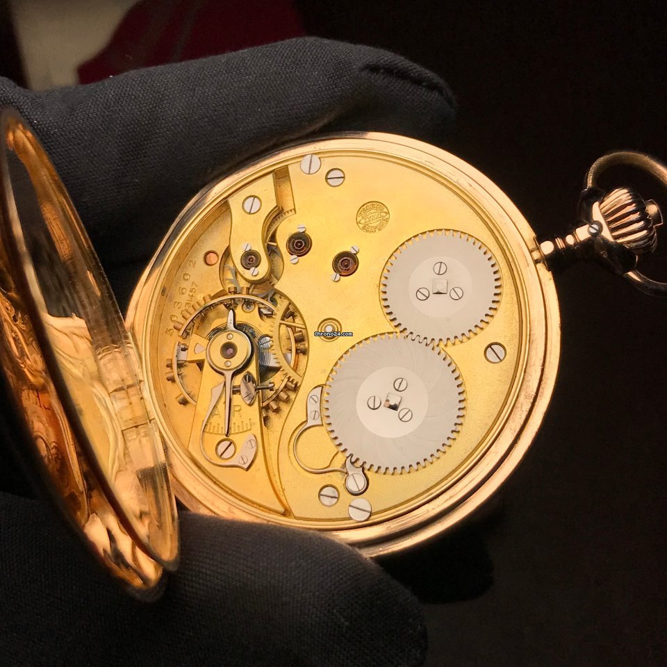 IWC Mens watch Unisex Manual winding Yellow gold 564344 7