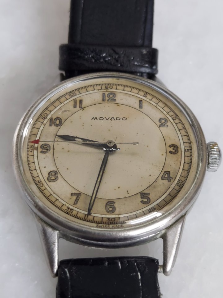 Movado Mens watch Unisex Manual winding Steel 0080327 7