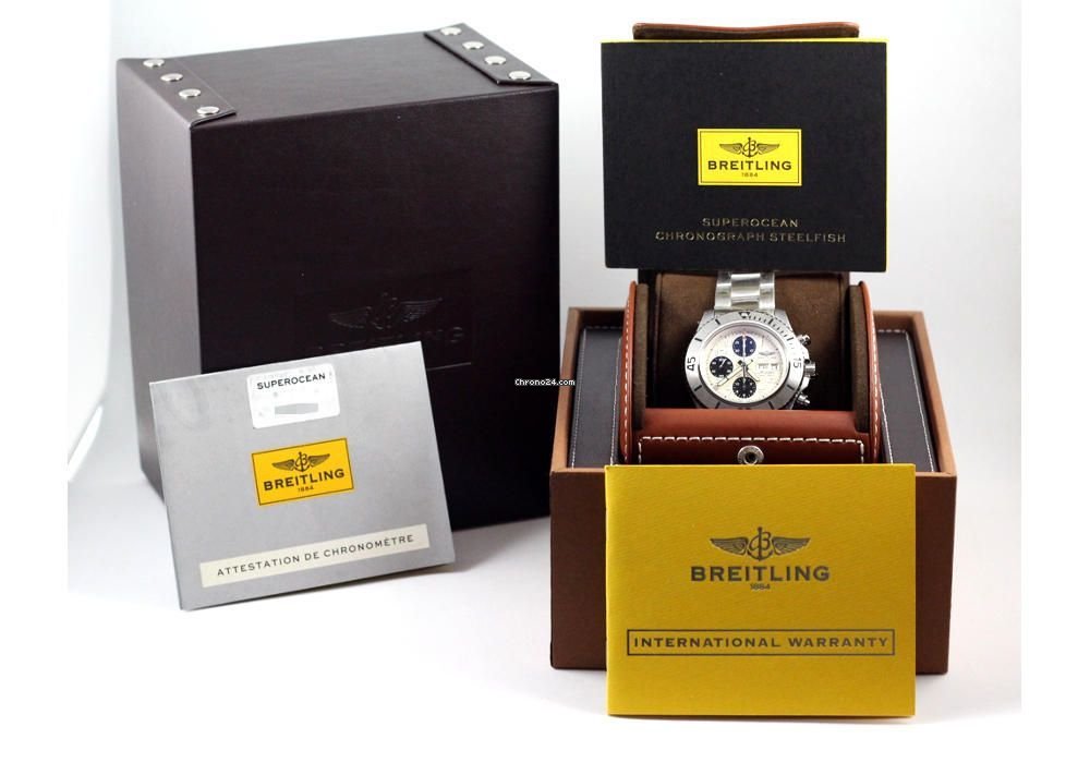 Breitling Superocean Chronograph Steelfish Mens watch Unisex Automatic Steel A13341C3 G782 7