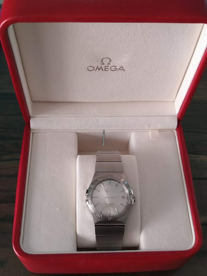 Omega Constellation Quartz Mens watch Unisex Quartz Gold Steel 12310356002001 7