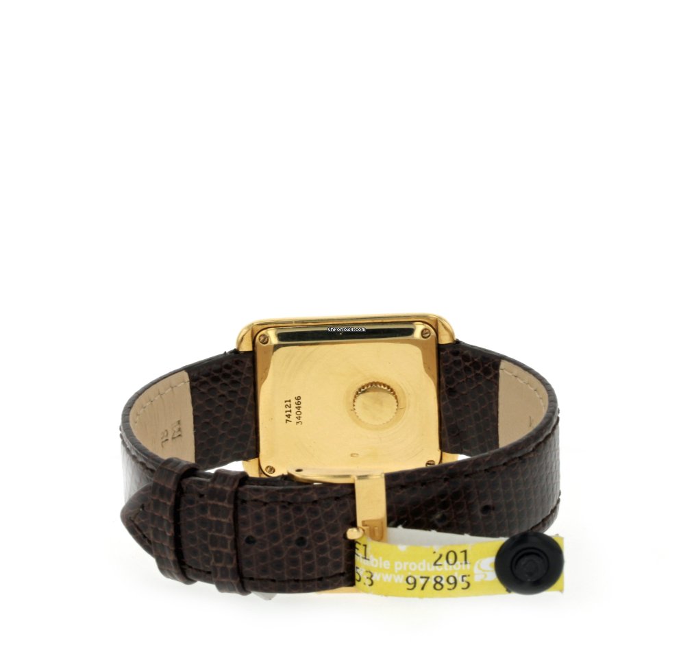 Piaget Mens watch Unisex Quartz Yellow gold 74121 7