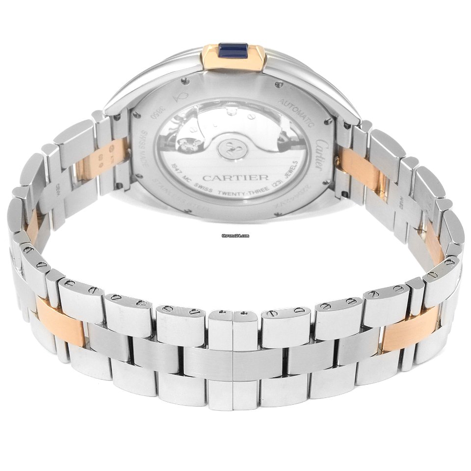 Cartier Cle de Cartier Mens watch Unisex Automatic Gold Steel W2CL0002 7