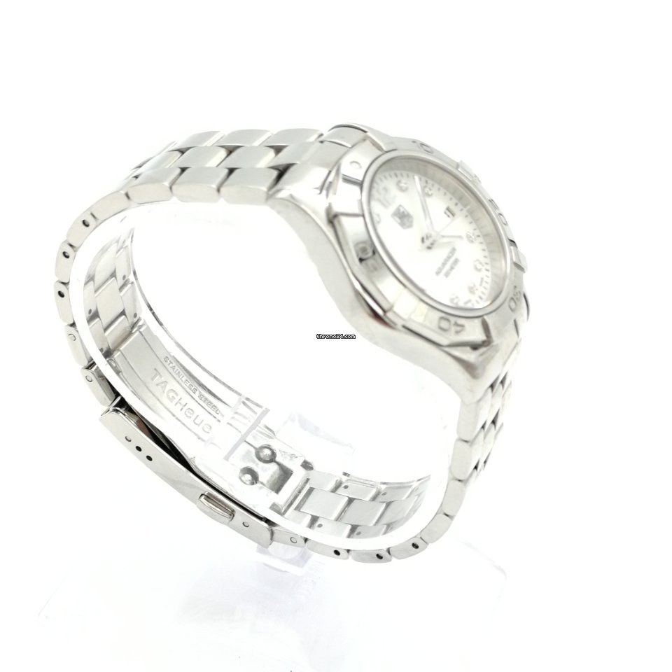TAG Heuer Aquaracer Lady Womens watch Quartz Steel WAF1415 EBB9030 7