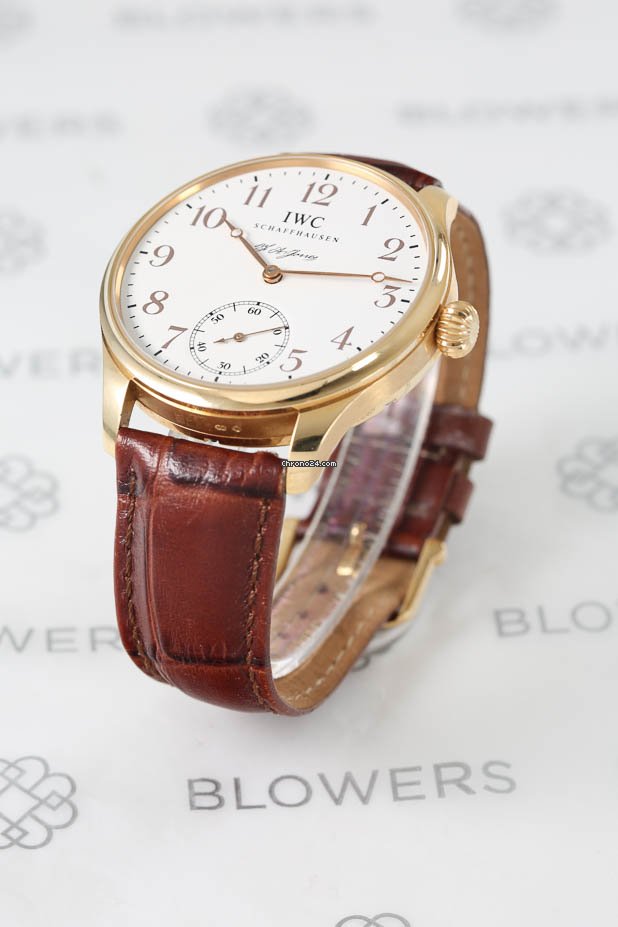 IWC Portuguese Hand-Wound Mens watch Unisex Manual winding Yellow gold IW544201 7