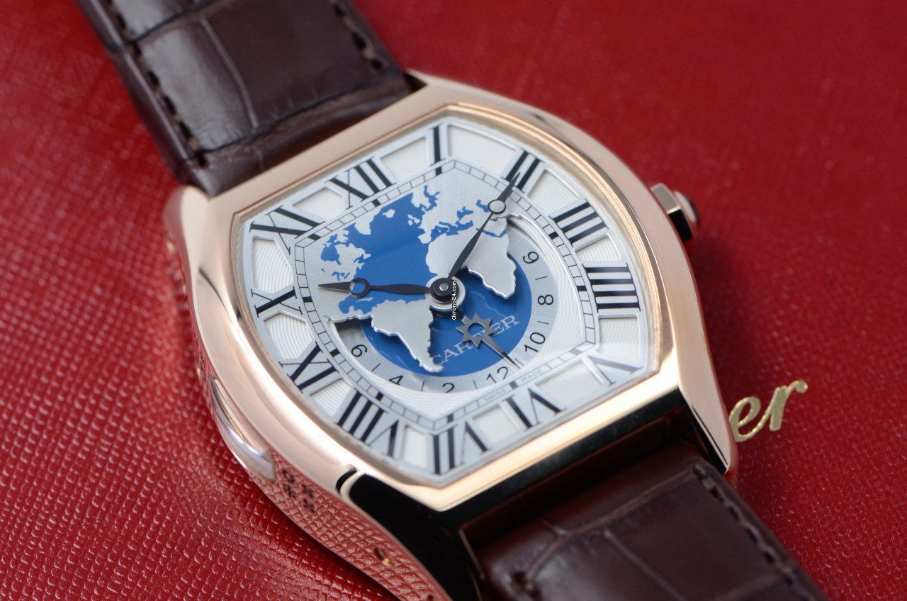 Cartier Tortue Mens watch Unisex Automatic Rose gold W1580049 7