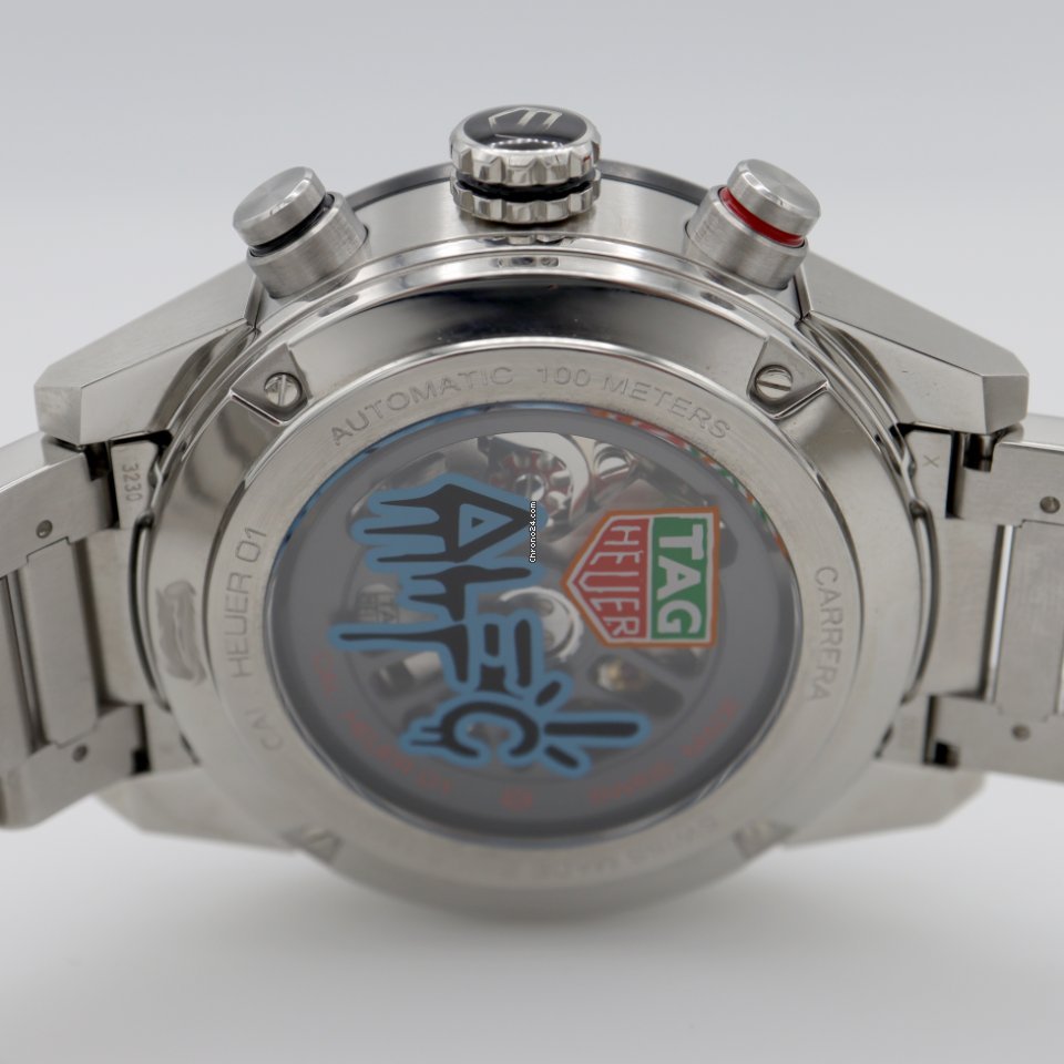 TAG Heuer Carrera Mens watch Unisex Automatic Steel CAR201AA.BA0714 7