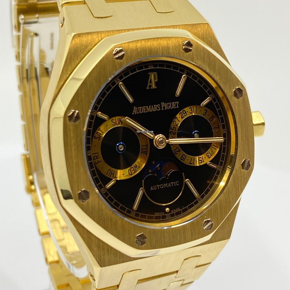 Audemars Piguet Royal Oak Day-Date Mens watch Unisex Automatic Yellow gold 25594BA 7
