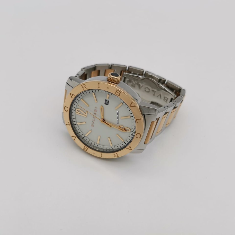 Bulgari Bulgari Mens watch Unisex Automatic Gold Steel BB41SPG 7