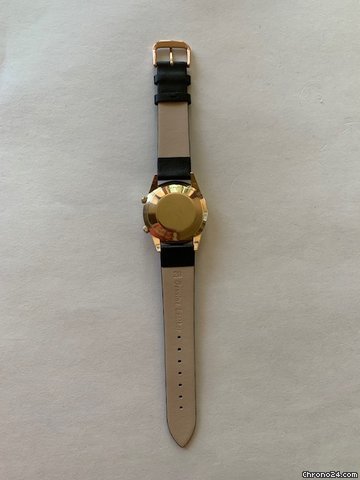 Jaeger-LeCoultre Mens watch Unisex Automatic Gold Steel Memovox Vintage World Time Alarm 7