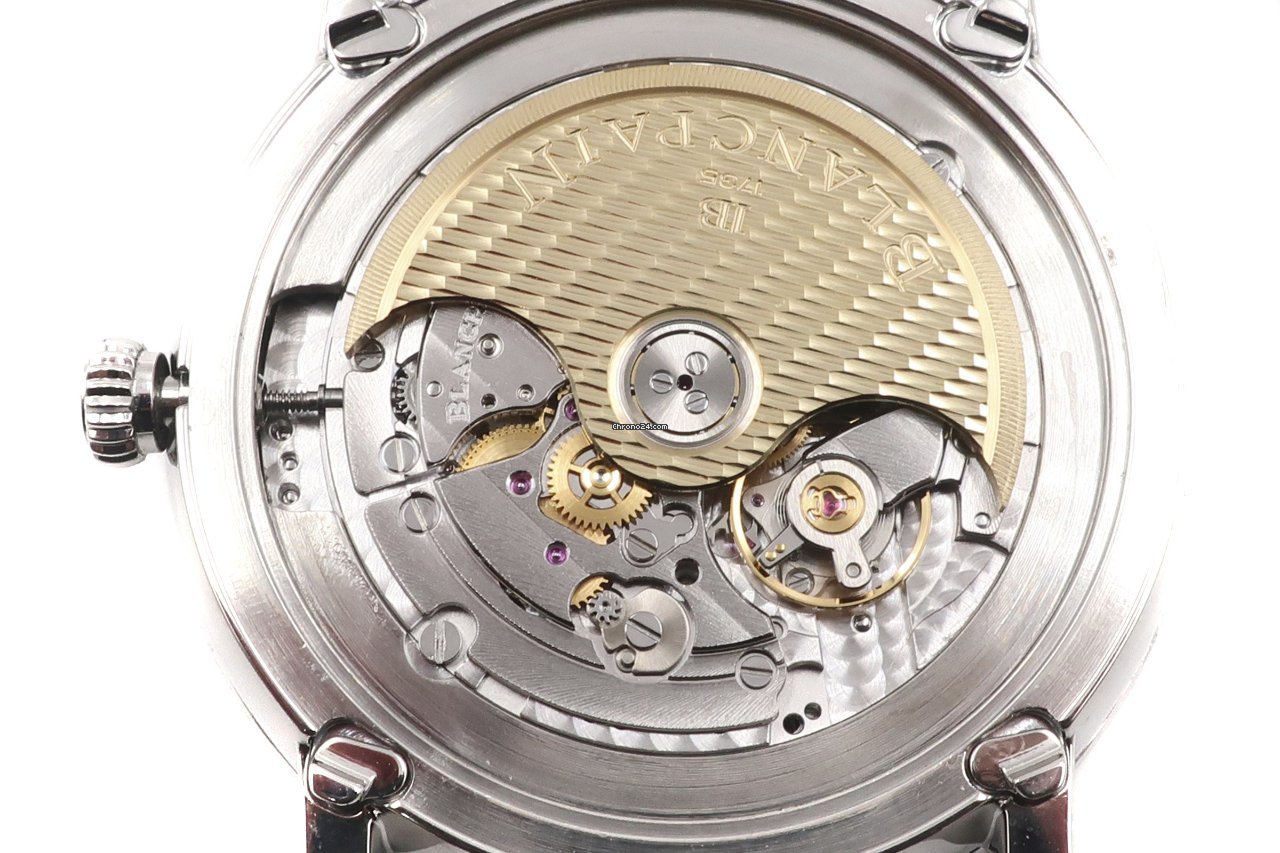 Blancpain Villeret Quantieme Complet Mens watch Unisex Automatic Steel 6654-1127-55B 7