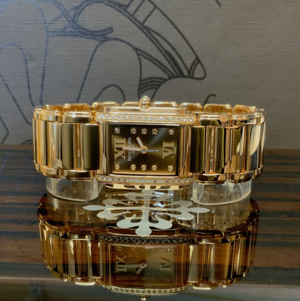 Patek Philippe Twenty~4 Womens watch Quartz Rose gold 4908 11R-010 7