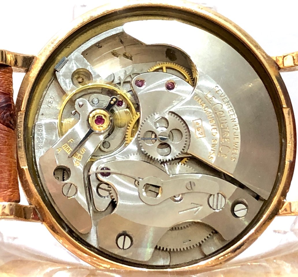 Jaeger-LeCoultre Mens watch Unisex Automatic Rose gold jaeger futu 7