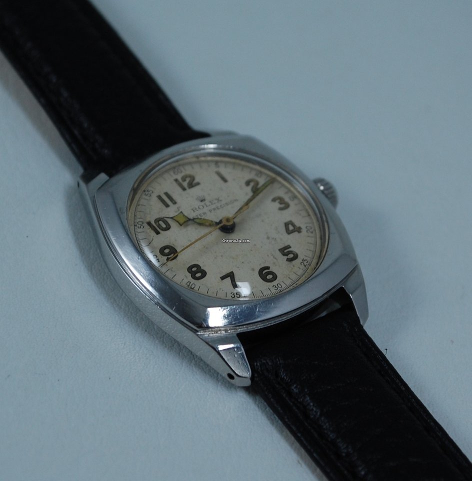 Rolex Oyster Precision Mens watch Unisex Steel Manual winding 4647 7